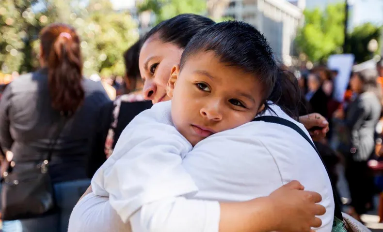 Child in Mother's Arms