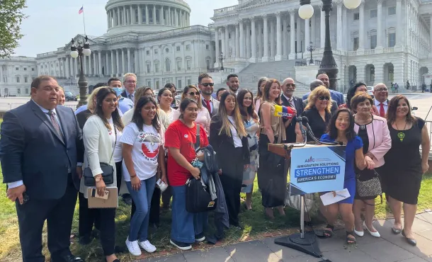 Group photo of ABIC members, partners, and advocates