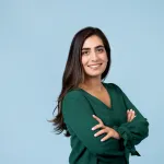 Headshot of Immigrant Rights Program Director Elica Vafaie